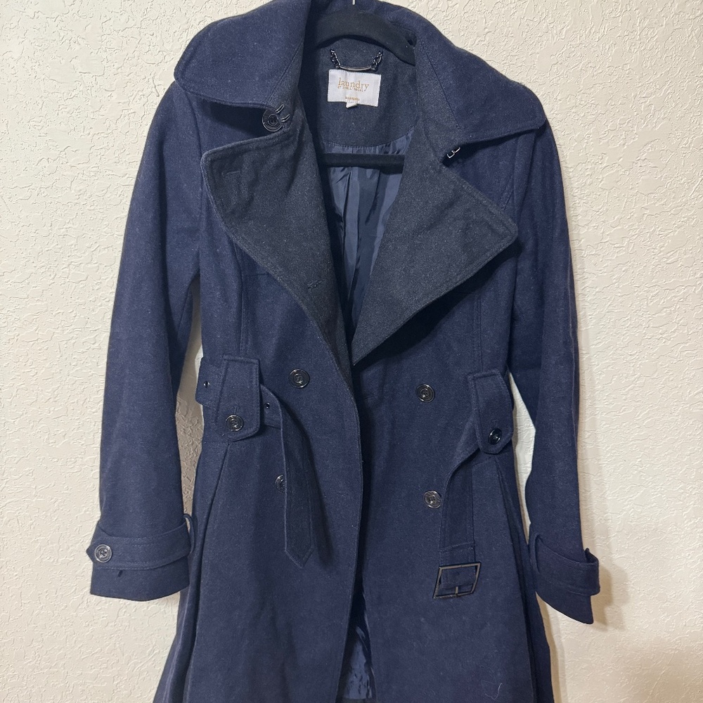Trench Coat Jacket Size 4 Petite